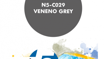 Veneno Grey  Paint for Airbrush 30 ml - Number 5
