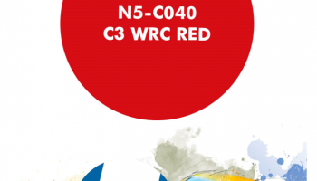 C3 WRC Red  Paint for Airbrush 30 ml - Number 5