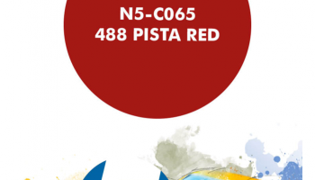 488 Pista Red  Paint for Airbrush 30 ml - Number 5