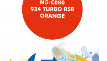 934 Turbo RSR Orange  Paint for Airbrush 30 ml - Number 5
