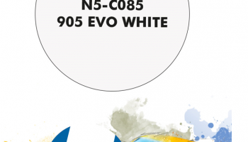 905 Evo White  Paint for Airbrush 30 ml - Number 5