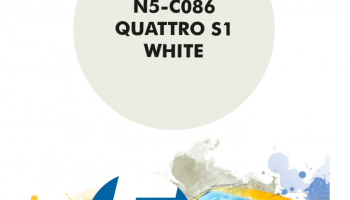 Quattro S1 White  Paint for Airbrush 30 ml - Number 5