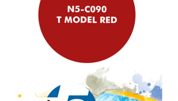 T Model Red  Paint for Airbrush 30 ml - Number 5