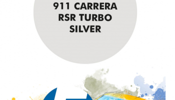 911 Carrera RSR Turbo Silver  Paint for Airbrush 30 ml - Number 5