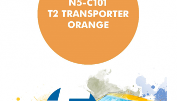 T2 Transporter Orange Paint for Airbrush 30 ml - Number 5
