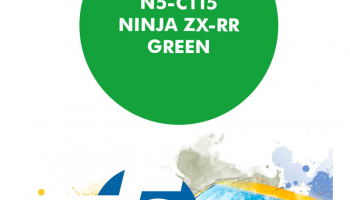Ninja ZX-RR Green  Paint for Airbrush 30 ml - Number 5