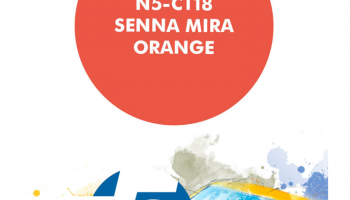 Senna Mira Orange  Paint for Airbrush 30 ml - Number 5