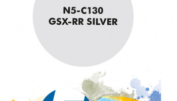 GSX-RR Silver  Paint for Airbrush 30 ml - Number 5