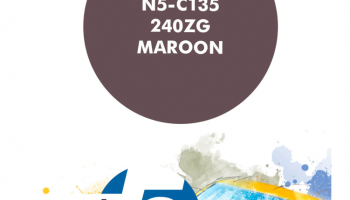 240ZG Maroon  Paint for Airbrush 30 ml - Number 5