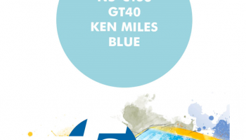 GT40 Ken Miles Blue  Paint for Airbrush 30 ml - Number 5