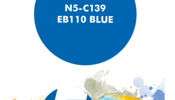 EB110 Blue  Paint for Airbrush 30 ml - Number 5