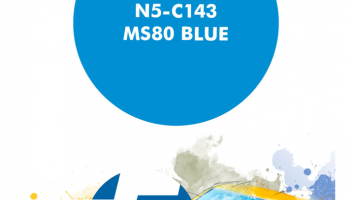 MS80 Blue  Paint for Airbrush 30 ml - Number 5