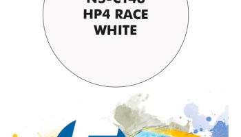 HP4 Race White Paint for Airbrush 30 ml - Number 5