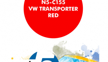 VW Transporter Red  Paint for Airbrush 30 ml - Number 5