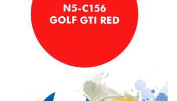 Golf GTI Red  Paint for Airbrush 30 ml - Number 5