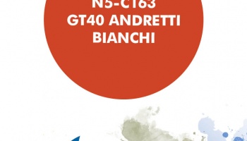 GT40 Andretti Bianchi Paint for airbrush 30ml - Number Five