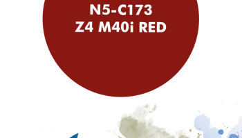 Z4 M40i Red Paint for airbrush 30ml - Number Five