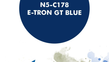 E-tron GT Blue Pearl Paint for airbrush 30ml - Number Five