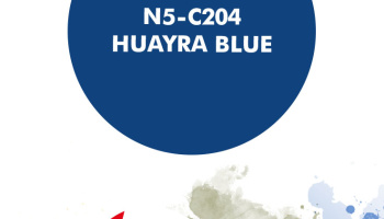 Huayra Blue Pearl Paint for airbrush 30ml - Number Five
