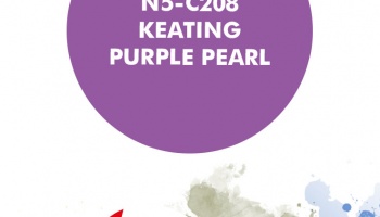 Keating Purple Pearl Paint for airbrush 30ml - Number Five