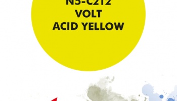 Volt Acid Yellow - Fluorescent Paint for airbrush 30ml - Number Five