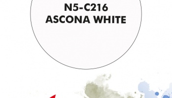 Ascona White Paint for airbrush 30ml - Number Five