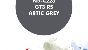 GT3 RS Artic Grey Paint for airbrush 30ml - Number Five