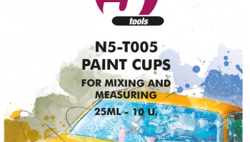 Paint cup for mixing and measuring - 25ml  - Number 5