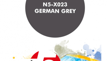 German Grey  Paint for Airbrush 30 ml - Number 5