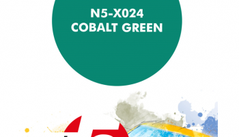 Cobalt Green  Paint for Airbrush 30 ml - Number 5