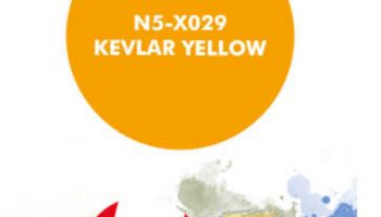 Kevlar yellow  Paint for Airbrush 30 ml - Number 5