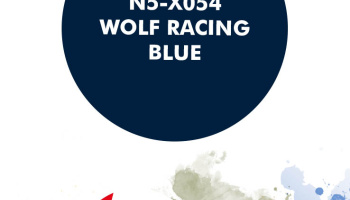 Wolf Racing Blue Paint for airbrush 30ml - Number Five