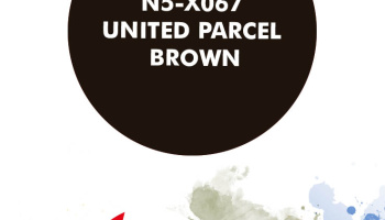 United Parcel Service UPS Brown Paint for airbrush 30ml - Number Five