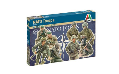 NATO TROOPS (1980s) (1:72) Model Kit 6191 - Italeri