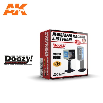 NEWSPAPER MACHINE & PAY PHONE - AK-Interactive