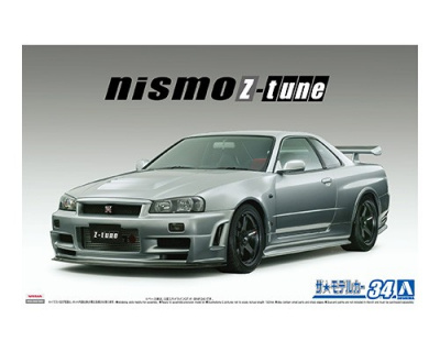 NISMO BNR34 SKYLINE GT-R Z-tune '04 1/24 - Aoshima