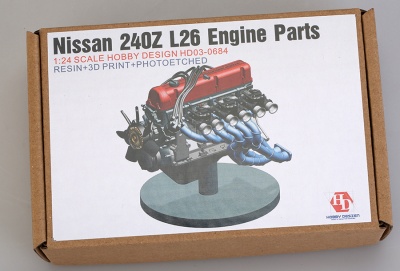 Nissan 240Z L26 Engine Parts 1/24 - Hobby Design