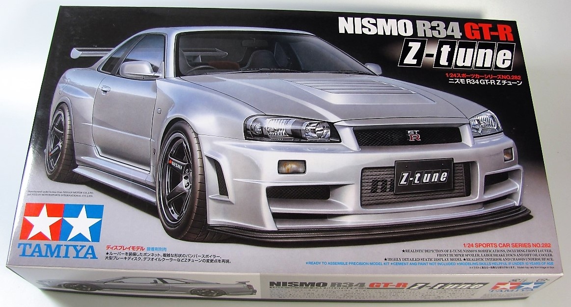 Nissan Nismo R34 Gt R Z Tune Tamiya Car Model Kit Com