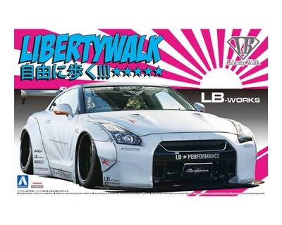 Nissan R35 LB Works Ver.2 - Aoshima