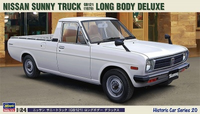 NISSAN SUNNY TRUCK 1979 (GB121) LONG BODY DELUXE (1:24) - Hasegawa