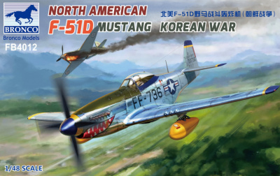 North American F-51D Mustang 1:48 - Bronco