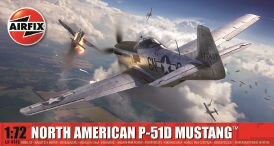 North American P-51D Mustang (1:72) - Airfix