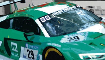 Audi R8 LMS GT3 1/24 - Decalcas