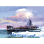 Nuclear Submarine K-3 (1:350) - Zvezda