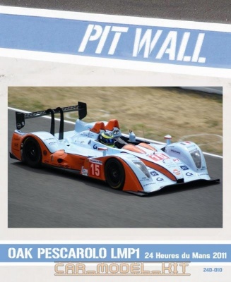 OAK PESCAROLO LMP1 2011 - PIT WALL