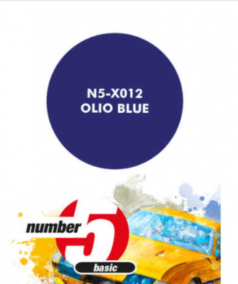 Olio blue  Paint for Airbrush 30 ml - Number 5