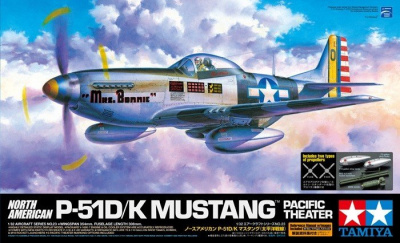 P-51D/K Mustang - Pacific Ocean Front (1:32) - Tamiya