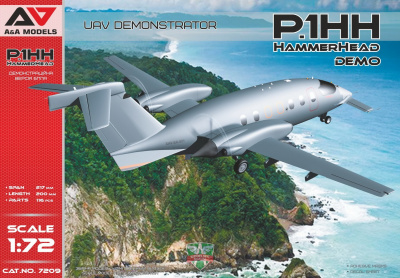 P1.HH Hammerhead (Demo) UAV - Modelsvit