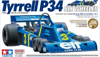 Tyrrell P34 w/Photo-Etched Parts 1/12 - Tamiya