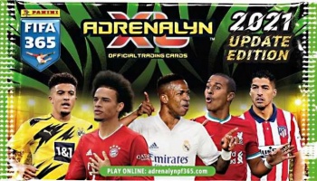 PANINI FIFA 365 2020/2021 - ADRENALYN karty UPDATE